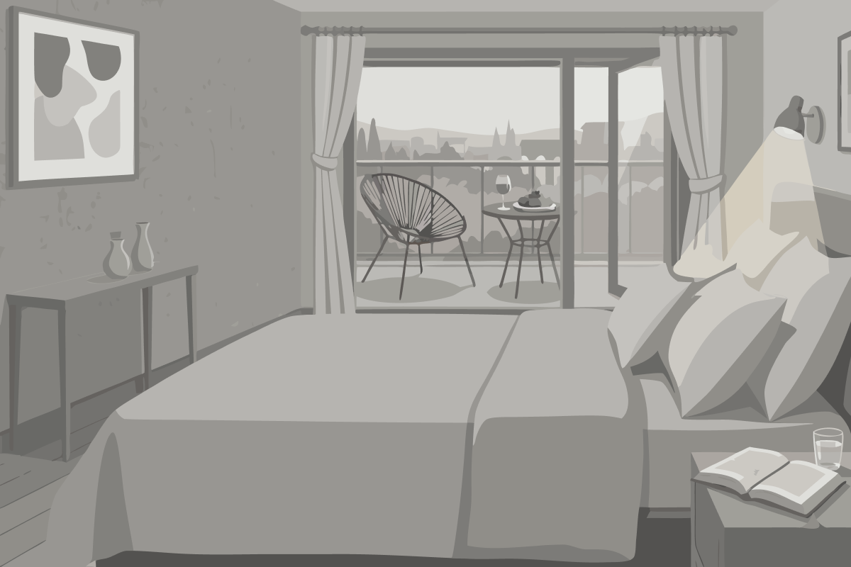 Appartamento con 2 Camere da Letto